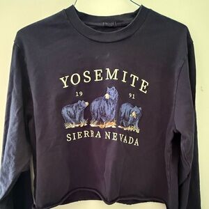 Brandy Melville Yosemite Sierra Nevada Sweatshirt - excellent condition